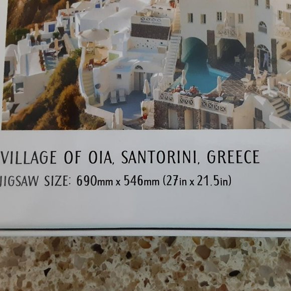 Jigsaw Puzzle, 1000-piece, Santorini Greece - Picture 5 of 5